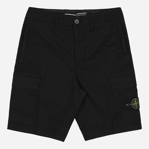 Bermuda Stone Island 5S stemma patch nero L100L08 S0003 V0029 138433144