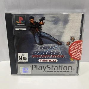 Time Crisis Project Titan PlayStation 1 PS1 2001 Game PAL Manual + Cover No Disc - Picture 1 of 3