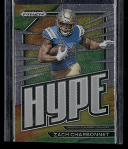 Selecciones del draft Panini Prizm 2023 #HP-20 Zach Charbonnet Hype - Imagen 1 de 2