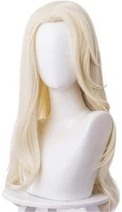 Peluca de disfraces para mujer larga rubia ondulada disfraz de Halloween pelucas 002 - Imagen 1 de 5