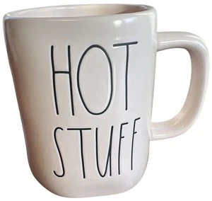 Rae Dunn HOT STUFF Kaffee Tee Becher Tasse Artisan Collection von Magenta - Bild 1 von 6
