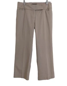 I.N.C. Khaki Gr. 4 Damen Hose Cropped Gerades Bein Business Freizeit Stretch - Bild 1 von 6