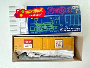 Roundhouse Bausatz #1269 HO 50' Plug Door Box Car - Union Pacific #499842 - NOS - Bild 1 von 7