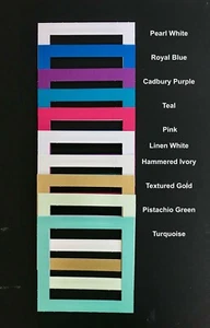 Frame 80mm straight edged panel, 60mm aperture card topper, embellishment pk10 - Picture 1 of 10