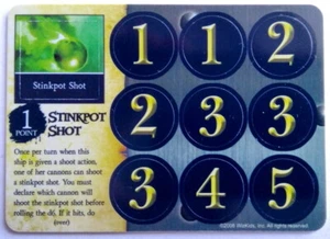 Wizkids Pirates Pocketmodel - Stinkpot Shot (equipment) PotFS 108 Uncommon - Picture 1 of 2