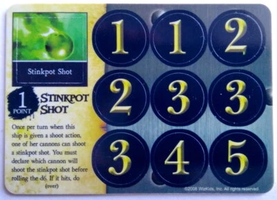 Wizkids Pirates Pocketmodel - Stinkpot Shot (equipment) PotFS 108 Uncommon - Image 1 of 2