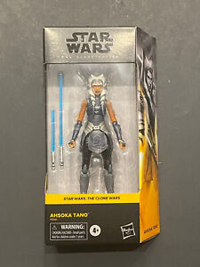 Hasbro Star Wars Clone Wars Black Series Ahsoka Tano 6" Figure Walmart Exclusive