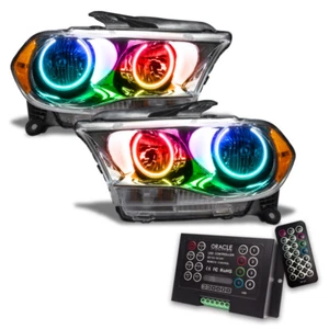 Oracle SMD HL Halogen - Chrome - ColorSHIFT w/ 2.0 for 11-13 Dodge Durango - Picture 1 of 8