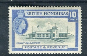 BRITISH HONDURAS; 1950s early QEII pictorial issue Mint hinged 10c. value - Picture 1 of 1