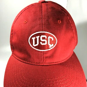 Nuevo USC Trojans Sombrero Fútbol Zephyr Gorra de Béisbol 7-1/8 Ajustado ZHATS Rojo Adulto - Imagen 1 de 8