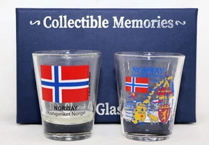 Norway Souvenir Boxed Shot Glass Set (Set of 2) - Bild 1 von 10