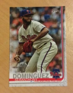 2019 Topps 582 Montgomery Philadelphia Phillies Seranthony Dominguez #127 - Picture 1 of 1