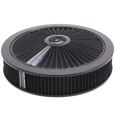 Edelbrock 43662 Pro-Flo® High Flow Air Cleaner Black Foto 1 de 4