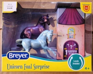 Breyer Stablemates Unicorn Foal Surprise Dazzling Cliffs Family 1:32 Scale New - Picture 1 of 3