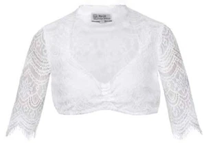 Blusa Dirndl Marjo Jelika-Elena encaje blanco - Imagen 1 de 9