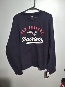Fanatics Women's Xl NFL New England Patriots Pullover Sweatshirt NWT