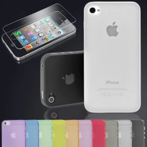 Apple iPhone 4 4s 5 5s Ultra dünn Schutz Hülle 0,3mm Bumper Backcover Case Etui - Bild 1 von 11