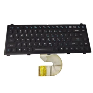 Rubber Keyboard For Getac V200 V110 Backlit Emissive US Layout Laptop Notebook - Photo 1/13