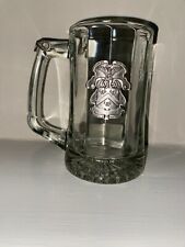 NEW US Army Command & General Staff College Clear Beer Mug Stein Ft Leavenworth 