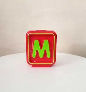 Vtech Alphabet Blocks Sit to Stand Train Replacement Block M / Monkey - Picture 1 of 2