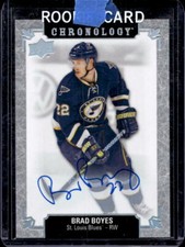 2018-19 Upper Deck Chronology Brad Boyes Franchise History Auto #FH-ST-BO
