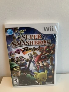 Super Smash Bros. Brawl (Wii, 2008) - Sellado de fábrica - Totalmente nuevo sellado  - Imagen 1 de 8