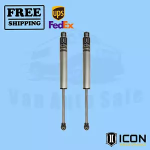 2.0 Reservoir Shocks ICON Front 0-3" Lift for Dodge Ram 2500 2003-12 4WD - Picture 1 of 3