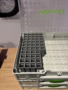20x 3D Printed Bins 25x25 Festool Systainer³ Organiser SYS3 ORG Compatible - Picture 1 of 11