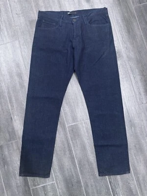 Jean 3x1 W2 tiro medio pierna recta lavado oscuro talla 29 Foto 1 de 4