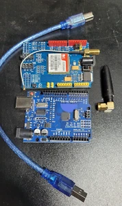 SIM900 GPRS/GSM Kit + CH 328 R3 control Board for Arduino 850/900/1800/1900MHz - Picture 1 of 4
