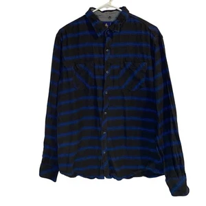 Rugby University 100% Cotton Button Down Shirt Men Size Large Long Sleeve - Picture 1 of 7