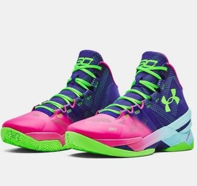 Under Armour Curry 2 Retro “Northern Lights” - Talla 13 Juvenil Foto 1 de 4
