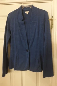 Caslon Mujer Suéter Blazer Chaqueta 100% Algodón Talla L - Imagen 1 de 5