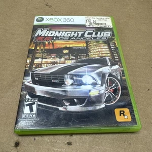 Midnight Club: Los Angeles (Microsoft Xbox 360, 2008) Complete with Manual & Map - Picture 1 of 7
