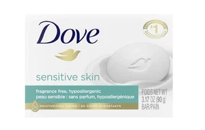 Dove Empfindliche Haut Duftfrei Beauty Bar 2er Pack Feuchtigkeitsseife 3,17 Oz. - Bild 1 von 7