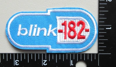 🔥BLINK 182 ROCK BAND MUSIC BATTLE JACKET VEST HAT EMBROIDERED IRON ON PATCH