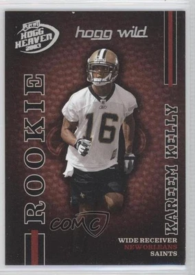 2003 Playoff Hogg Heaven Rookie Hogg Wild /100 Kareem Kelly #169 Rookie RC - Image 1 of 2