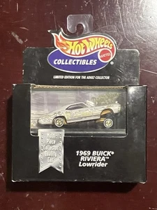 Hot Wheels 100% Collectibles 1969 Buick Riviera Lowrider (White) - Black Box - Picture 1 of 5