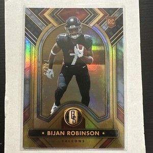 2023 Gold Standard Bijan Robinson Platinum #74/75 Rookie RC Falcons Atlanta