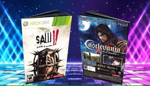 Saw 2 Flesh & Blood - Custom Replacement Xbox 360 Manual, NO GAME or CASE! - Picture 1 of 17