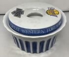 LA Great Western Forum Cookie Jar/Casserole Dish Gretzky-Era Kings Logo 1988-96