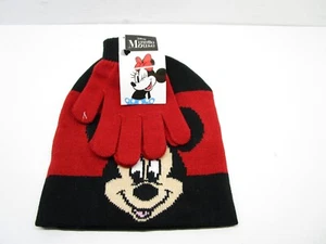 Minnie Mouse Hat And Gloves Set-NEW WITH TAGS - Picture 1 of 4