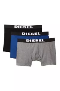 Diesel, 3 Pk Stretch Cotton Long Boxer Trunks Briefs (Choose Size) - Picture 1 of 3