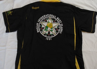 Polo vintage años 1980-1990 Dart Team Dallas International Dart Classic 1991 Foto 1 de 4