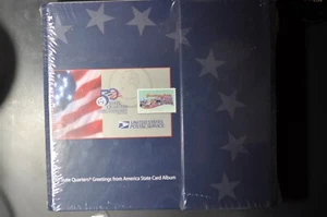 50 State Quarters Greetings from America Card and Stamp Album-1999 thru 2007 - Picture 1 of 8