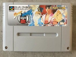 Street Fighter Zero 2 1996 For Nintendo Super Famicom. Cart Only. Tested - Picture 1 of 3