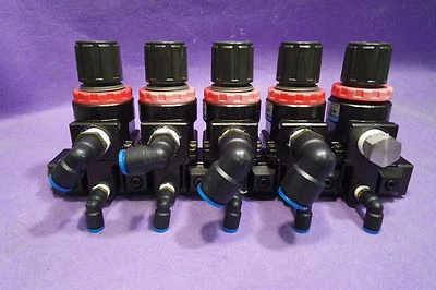 LOTE DE 5 REGULADORES KOGANEI MR303-03-28W, USADOS Foto 1 de 3