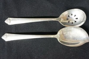 2 piezas Rogers International Starlight, tamiz de azúcar 6", servidor de gelatina 6 1/4" - Imagen 1 de 1