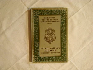 Bronze Bibliothek für Kunst und Atiquitätensammler 1921 - Picture 1 of 1