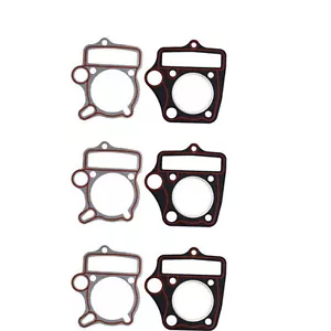 3 Set HONDA 70CC 90CC Cylinder Top End Gasket TRX70 TRX90 ATC70 XR70 CRF70 CT70 - Bild 1 von 2